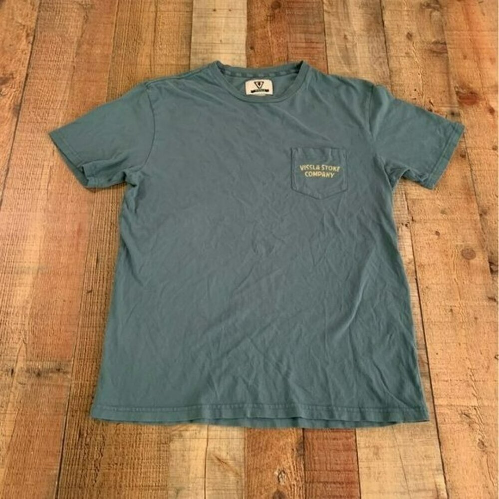 Vissla stoke company mens size medium short sleeve pocket tee
